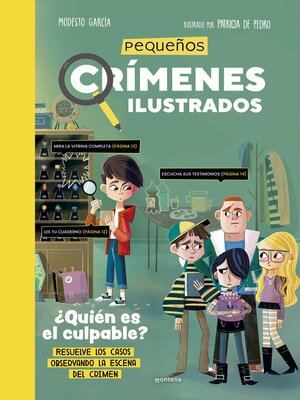 cover image of Pequeños crímenes ilustrados